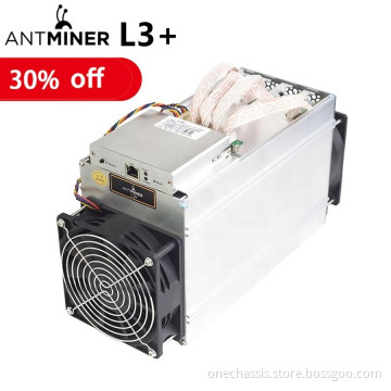 Antminer L3++ Btm Miner 580m/S Rig Mining